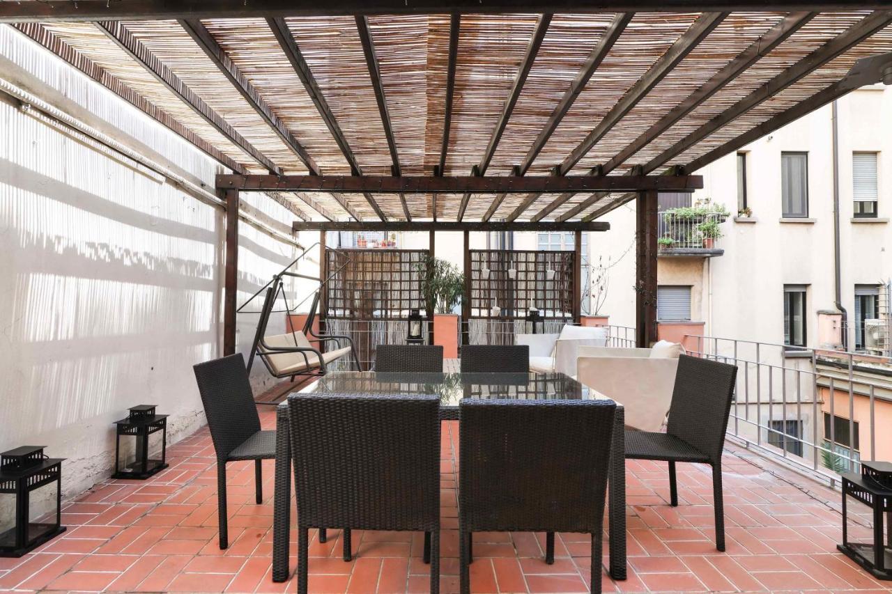 Апартаменты Elegant Corso Venezia Terrace Apt Милан Экстерьер фото